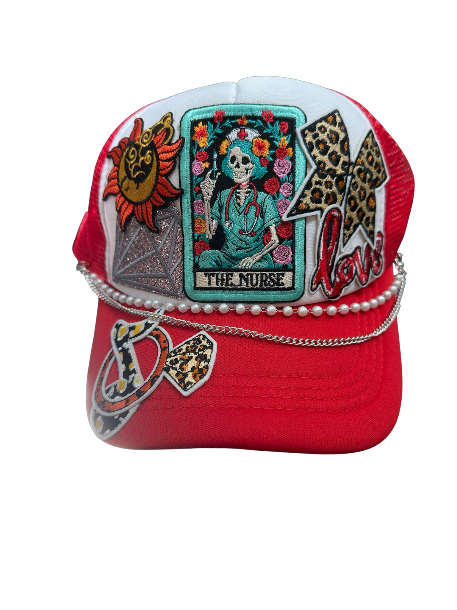 Handmade Trucker Hat | Western Boho Boutique Patch Hat | Custom