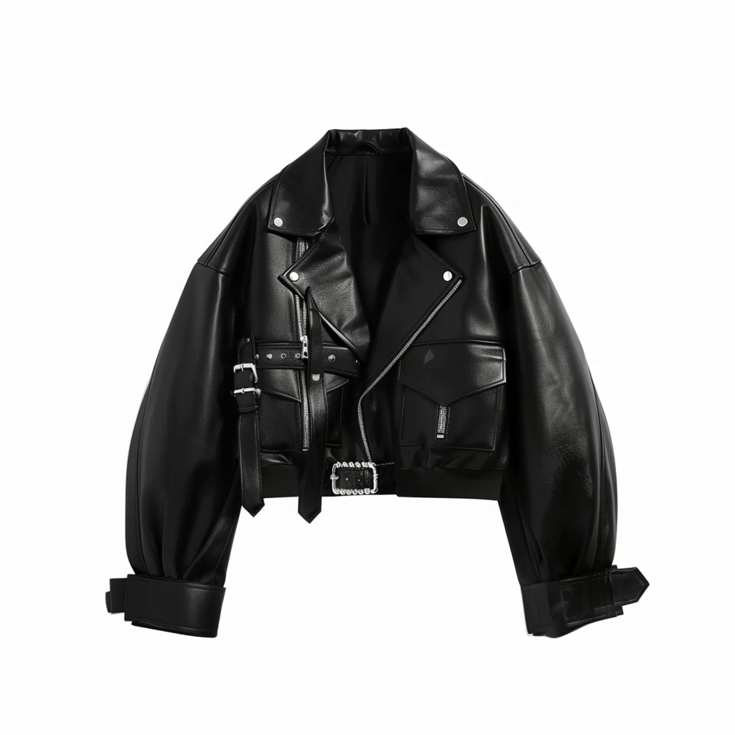 Midnight Muse Oversized Moto Jacket